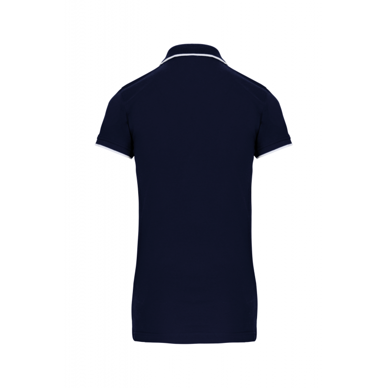 Polo maille piquée manches courtes femme Kariban