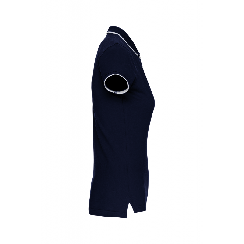 Polo maille piquée manches courtes femme Kariban
