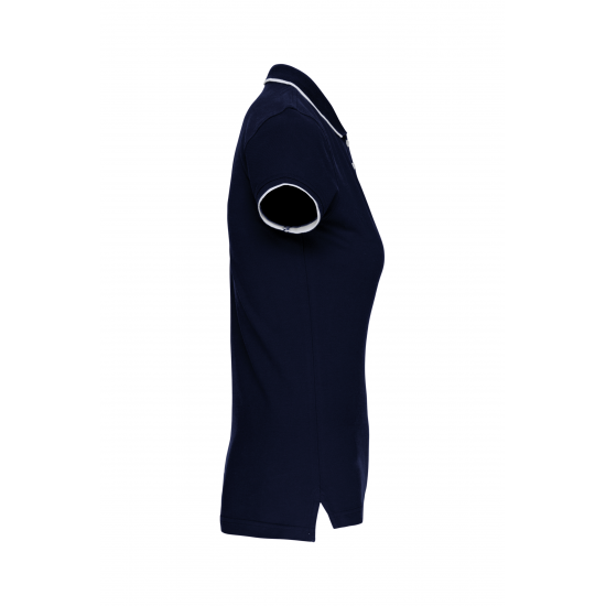 Polo maille piquée manches courtes femme Kariban