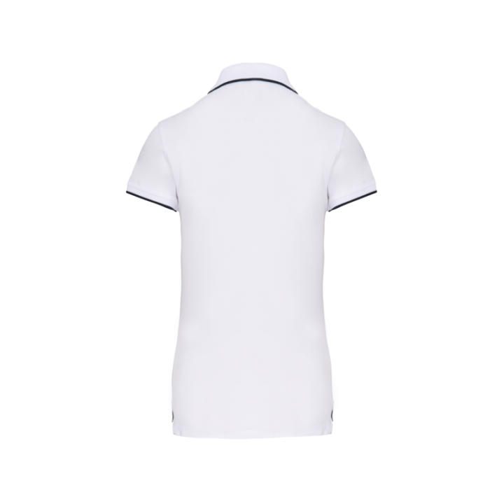 Polo maille piquée manches courtes femme Kariban