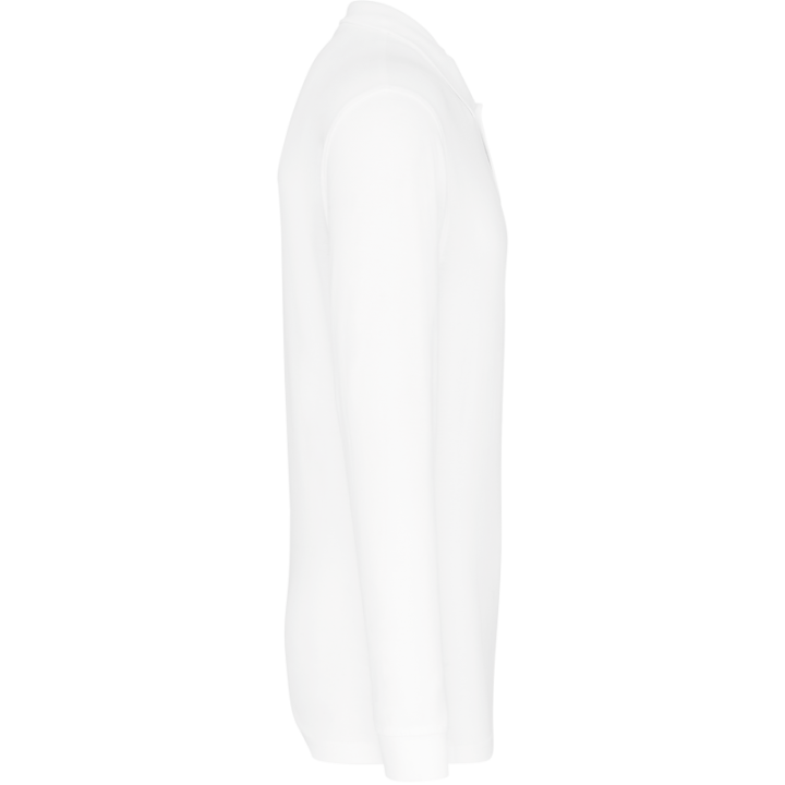 Polo piqué manches longues homme KARIBAN