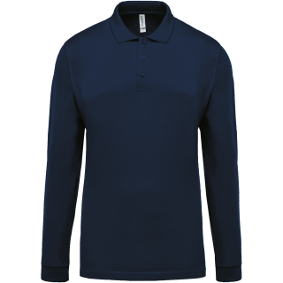 Polo piqué manches longues homme KARIBAN