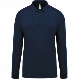 Polo piqué manches longues homme K256 | Kariban