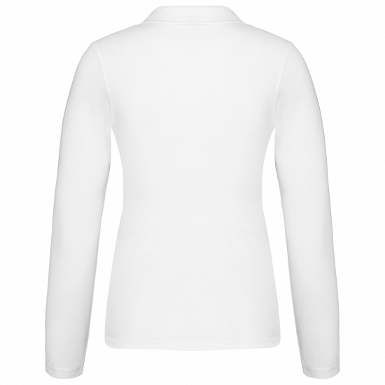 Polo piqué manches longues femme KARIBAN