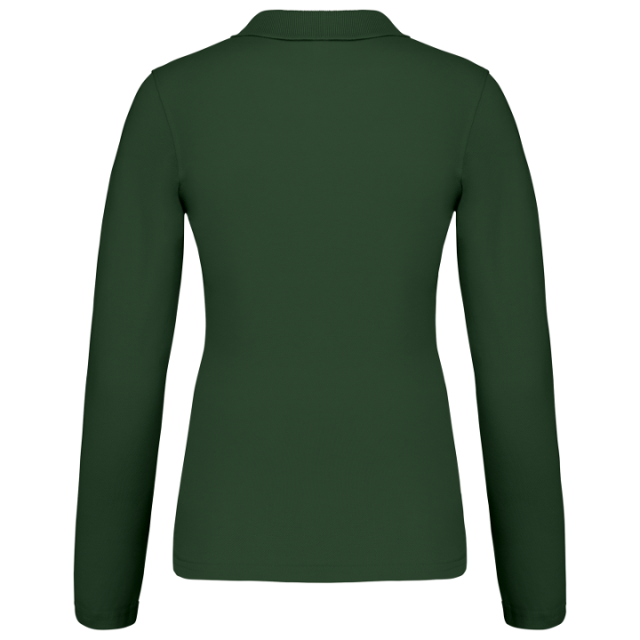 Polo piqué manches longues femme KARIBAN