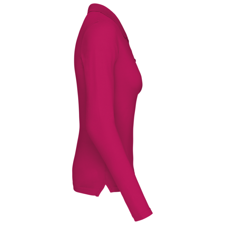 Polo piqué manches longues femme KARIBAN