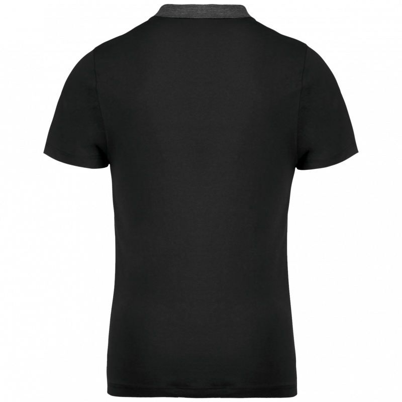 Polo jersey bicolore homme