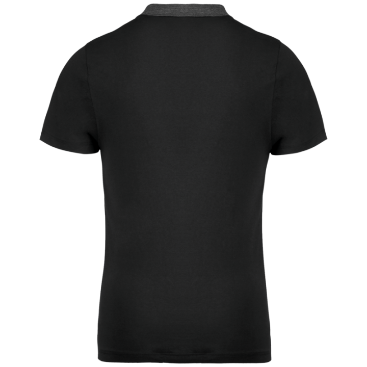Polo jersey bicolore homme