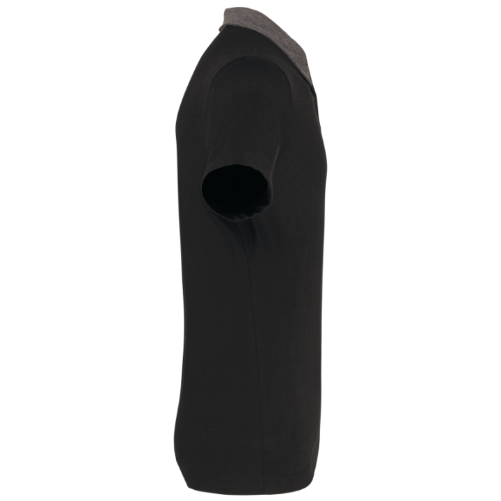 Polo jersey bicolore homme