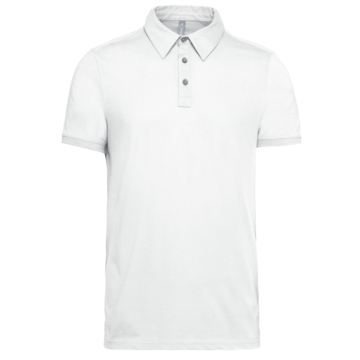 Polo jersey manches courtes homme