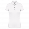 Polo jersey manches courtes femme