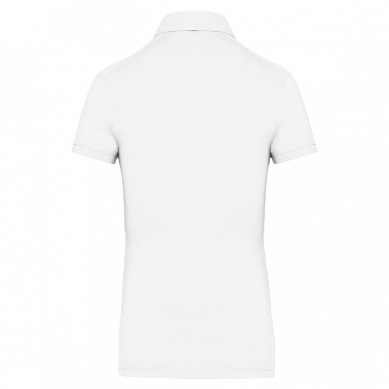 Polo jersey manches courtes femme