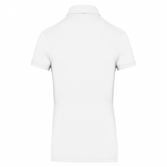 Polo jersey manches courtes femme