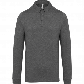 Polo jersey manches longues homme