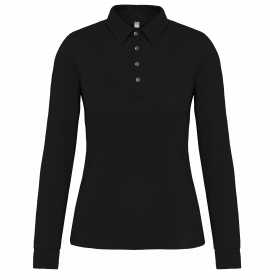 Polo jersey manches longues femme (2)