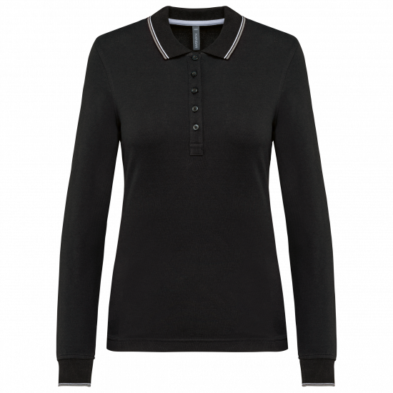 Polo rugby manches longues femme