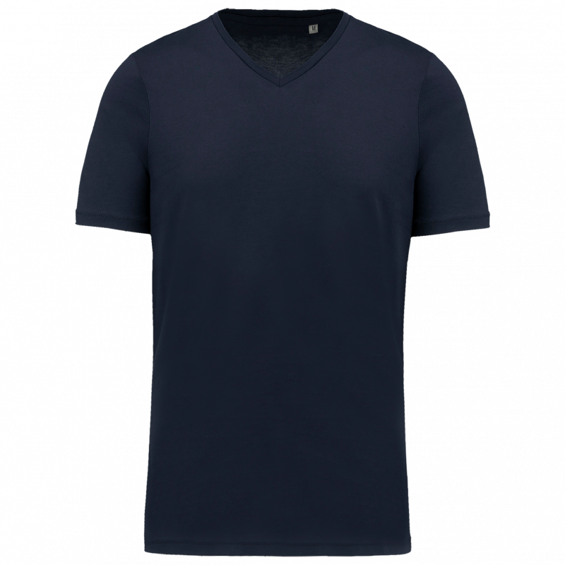 T-shirt Supima col V manches courtes homme