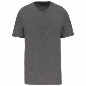 T-shirt Supima col V manches courtes homme