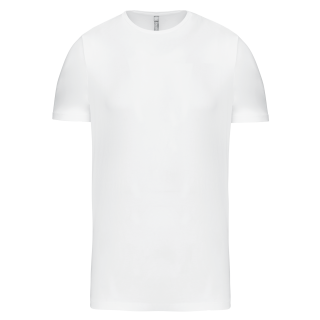 T-shirt col rond manches courtes homme