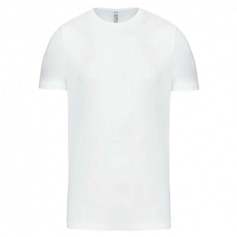 T-shirt col rond manches courtes homme