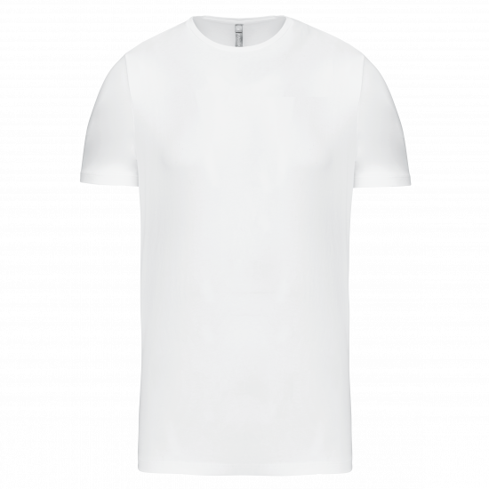 T-shirt col rond manches courtes homme