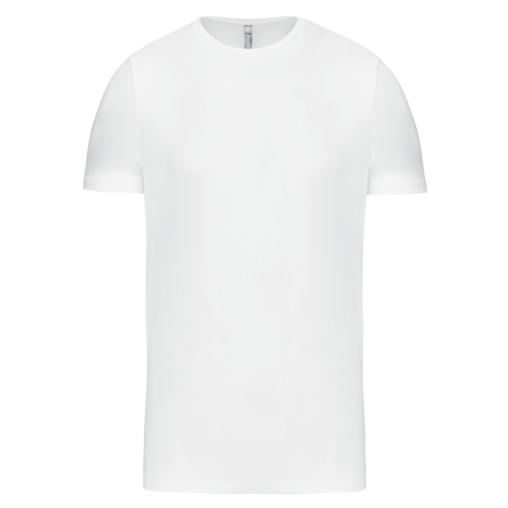 T-shirt col rond manches courtes homme