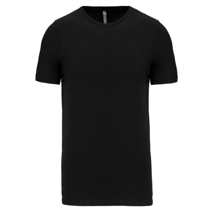 T-shirt col rond manches courtes homme