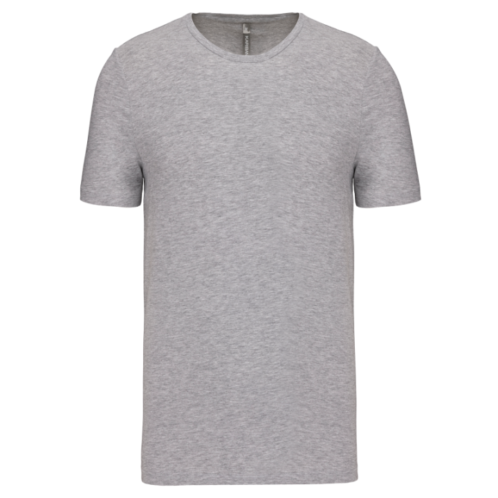 T-shirt col rond manches courtes homme