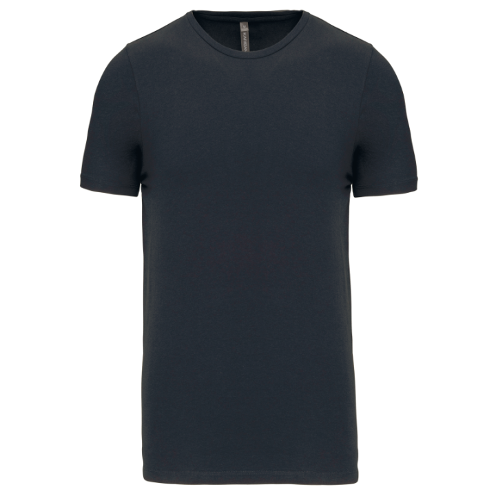 T-shirt col rond manches courtes homme