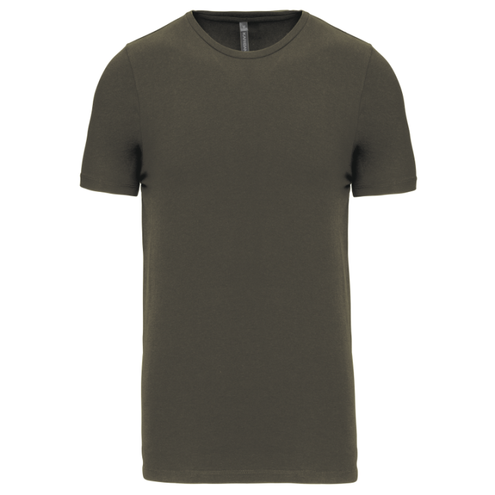 T-shirt col rond manches courtes homme