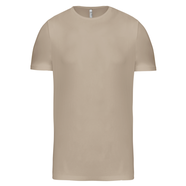 T-shirt col rond manches courtes homme