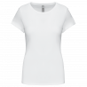 T-shirt col rond manches courtes femme