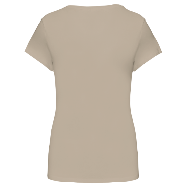 T-shirt col rond manches courtes femme