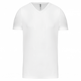T-shirt manches courtes col v homme (2)