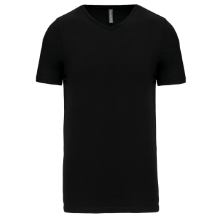 T-shirt manches courtes col V homme