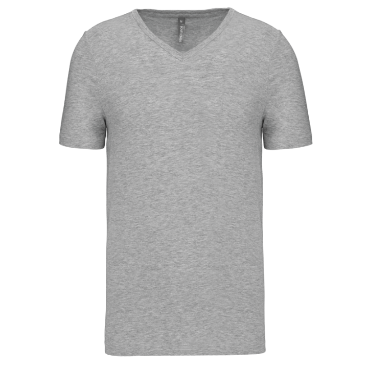 T-shirt manches courtes col V homme
