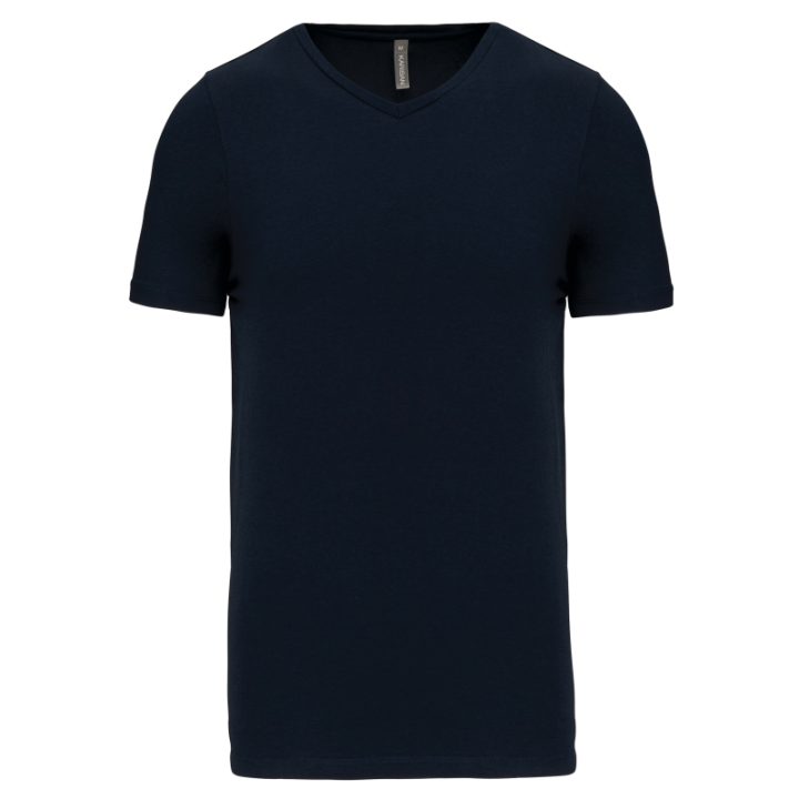 T-shirt manches courtes col V homme