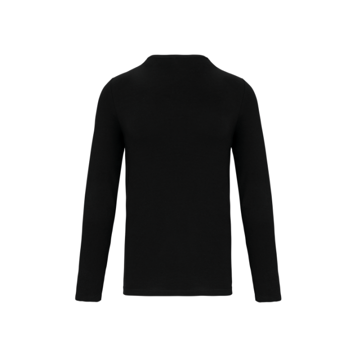 T-shirt col rond manches longues homme