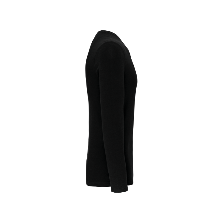T-shirt col rond manches longues homme