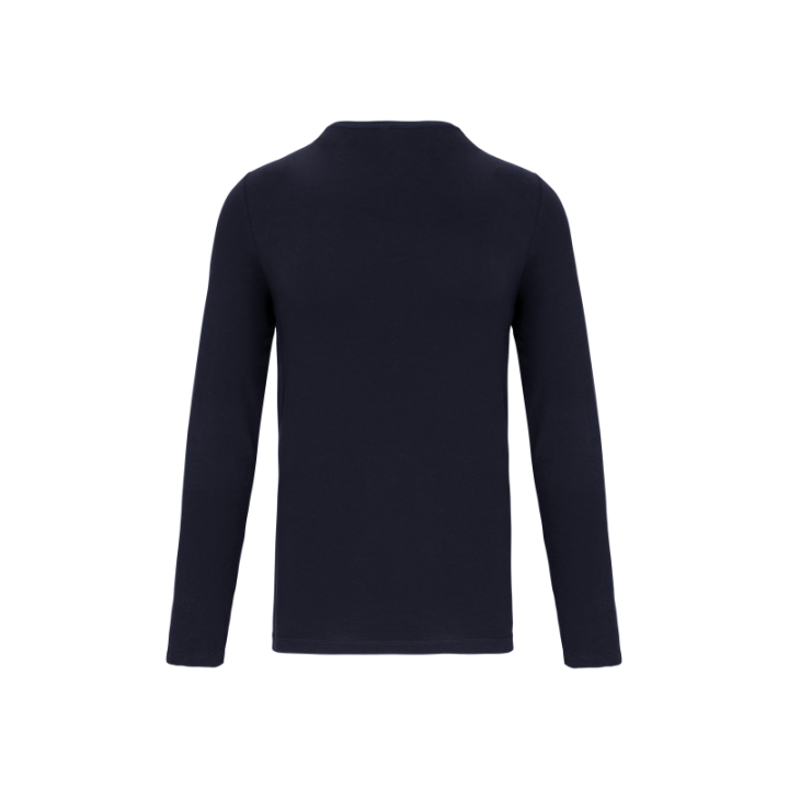 T-shirt col rond manches longues homme