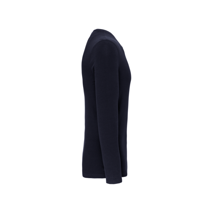 T-shirt col rond manches longues homme
