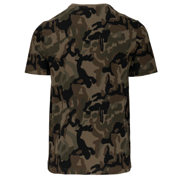 T-shirt camo manches courtes homme