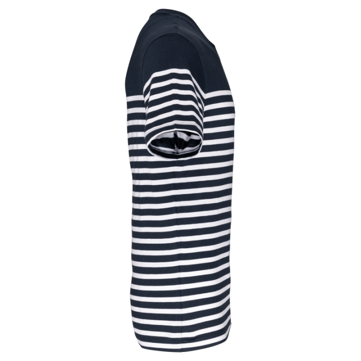 T-shirt marin col rond bio homme