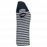 T-shirt marin col rond bio femme doux et confortable