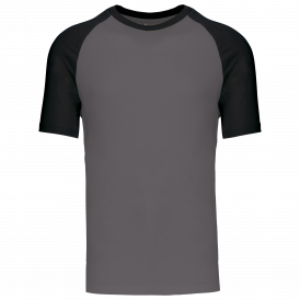 Tee-shirt homme base ball Kariban (2)