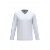 T-shirt homme manches longues encolure V Kariban