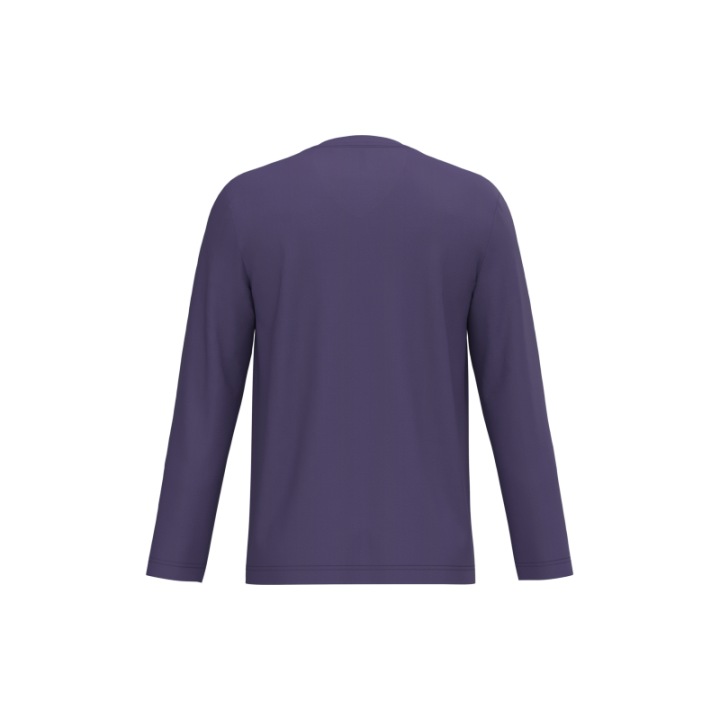 T-shirt homme manches longues encolure V Kariban