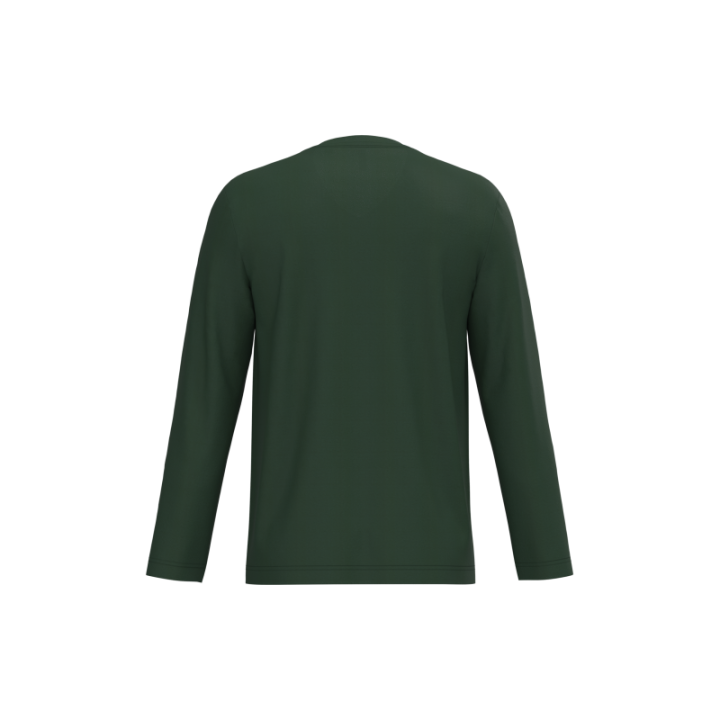 T-shirt homme manches longues encolure V Kariban