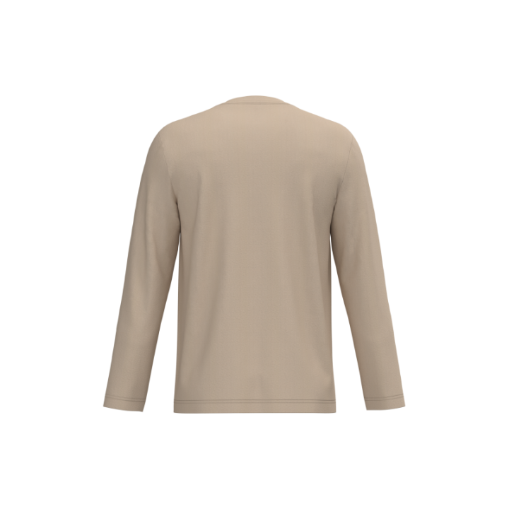 T-shirt homme manches longues encolure V Kariban