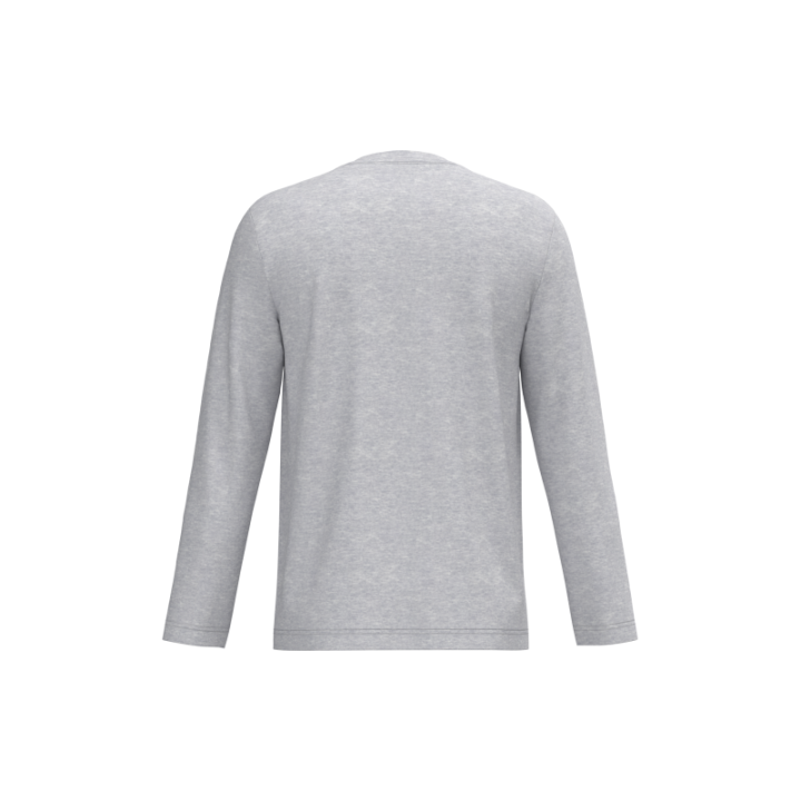 T-shirt homme manches longues encolure V Kariban